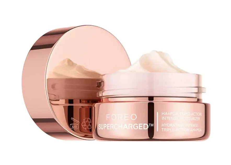 Foreo Supercharged HA+PGA Triple Action Nawilżający krem do twarzy, 15 ml