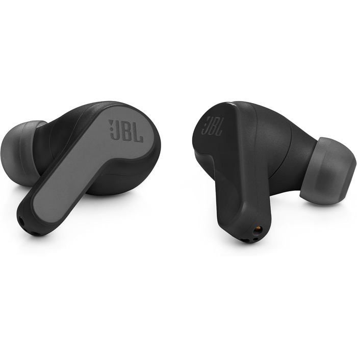 JBL Wave 200TWS Wireless In-Ear Headphones with Bluetooth and Voice Assistant with Charging Case - Black