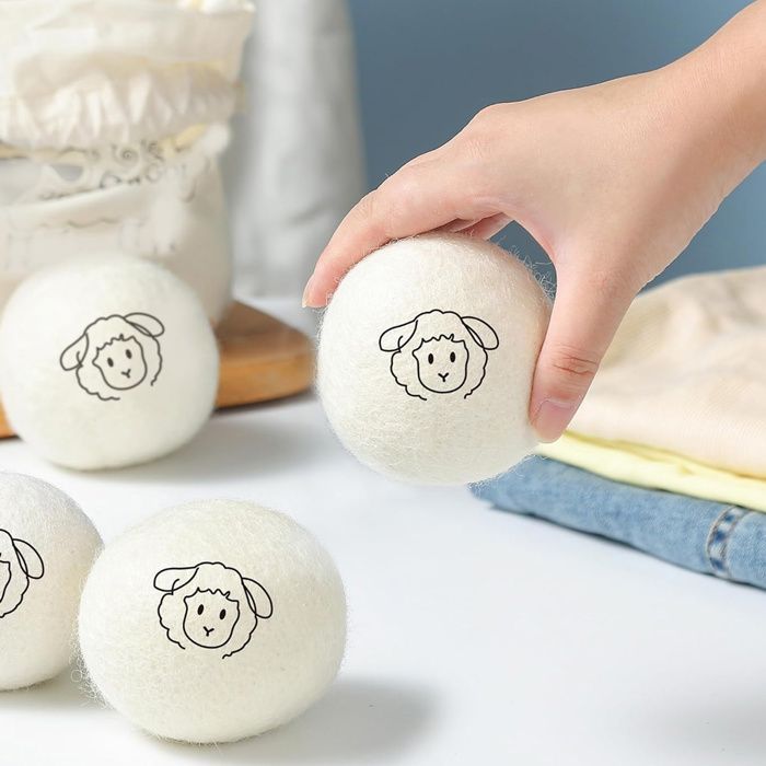 bolas de lana natural para secadora, bolas de lana para secadora, suavizante de telas natural, bolas para secadora de ropa, bola