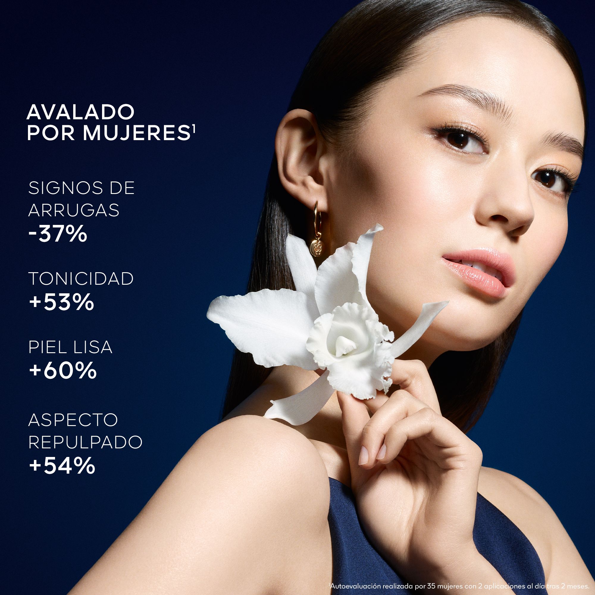 Orchidée Impériale atjaunojoša procedūra ar fundamentālo eļļu Luksusa līdzeklis pret grumbām un novecošanos