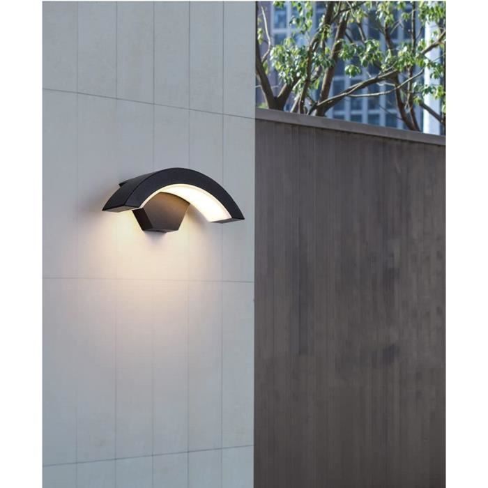 Aplique LED de exterior de 18 W - Carcasa de aluminio - Resistente al agua IP65 - Blanco