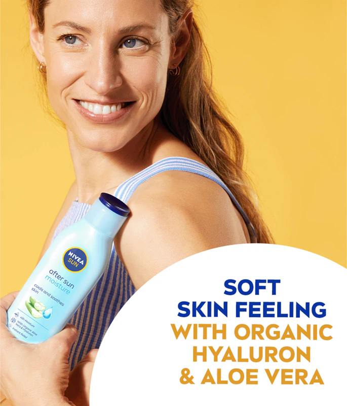 NIVEA SUN Hydratačné mlieko po opaľovaní s aloe vera