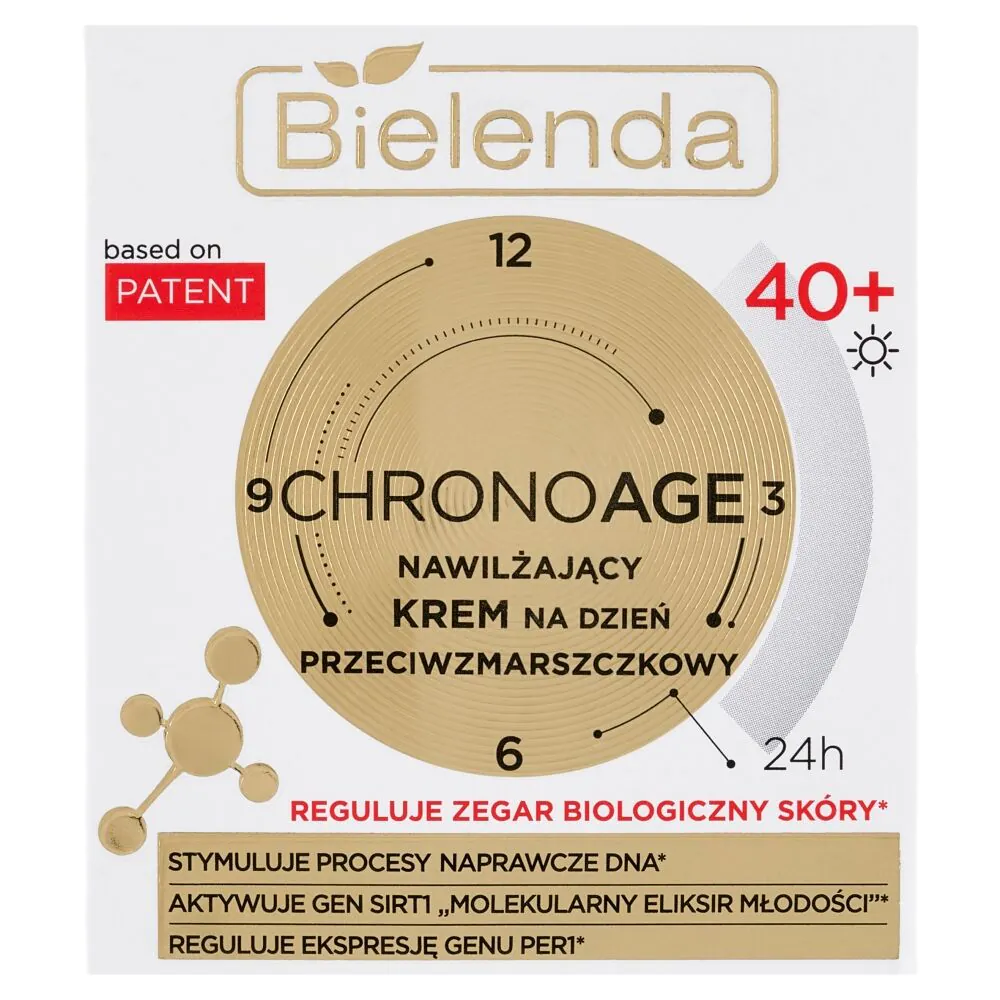 Bielenda Chrono Age 24H Nawilżający krem przeciwzmarszczkowy 40+ na dzień