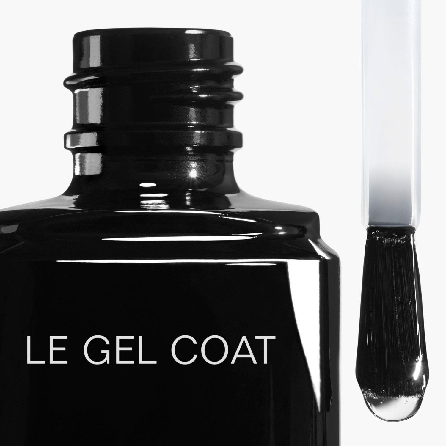 CHANEL viršutinis sluoksnis LE GEL COAT - SKAIDRUS