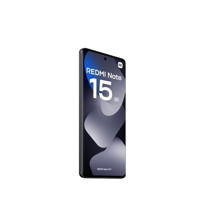 Smartphone - XIAOMI - REDMI Note 15 5G - 8 +256 Go ROM - Vendu par Excellent Mi - Version européenne - Chargeur non inclus