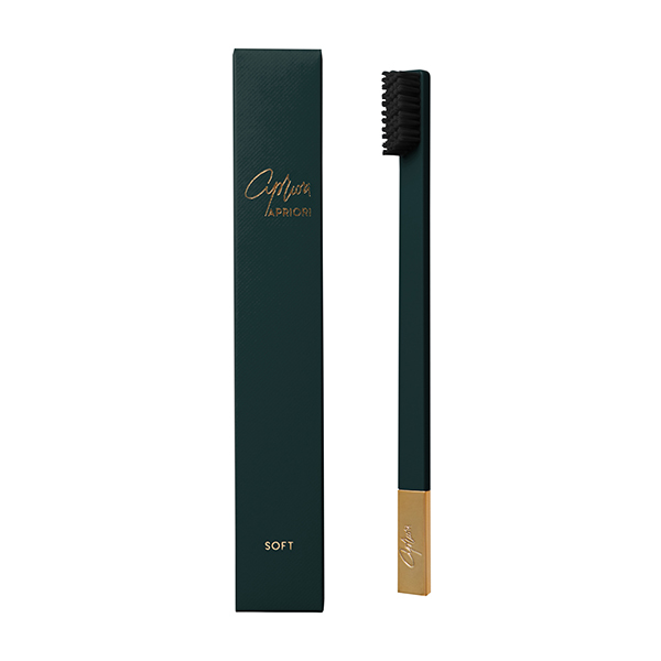 APRIORI British Racing Green Gold Soft Szczoteczka do zębów