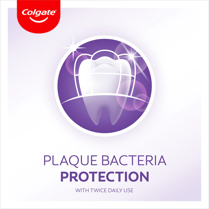 Enxaguante bucal clareador Colgate Max White Purple Reveal