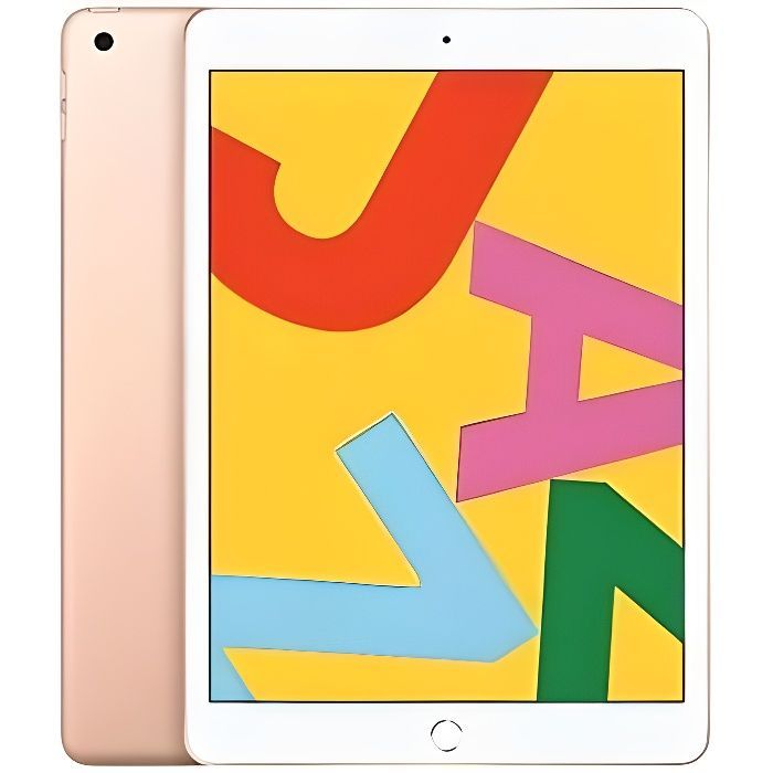 iPad 7 (2019) - 128 Go - Or - Reconditionné - Excellent état