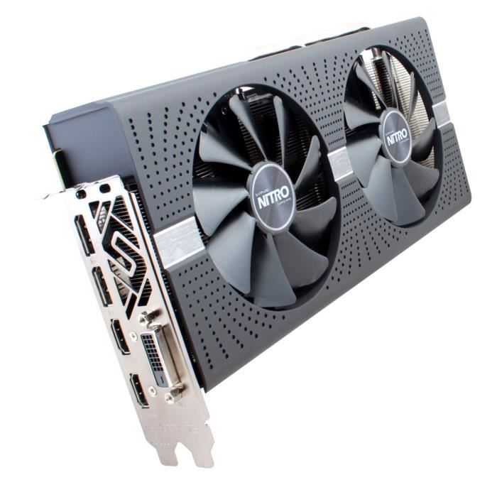 Sapphire Carte graphique AMD NITRO+ Radeon™ RX 580 4GD5 - 4 Go - GDDR5 (11265-07-20G)