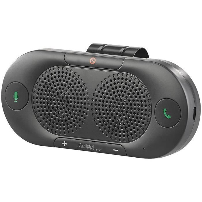 Freisprecheinrichtung - CALLSTEL - BFX-420.pt - Bluetooth 5.0 - Siri- und Google-kompatibel - Schwarz