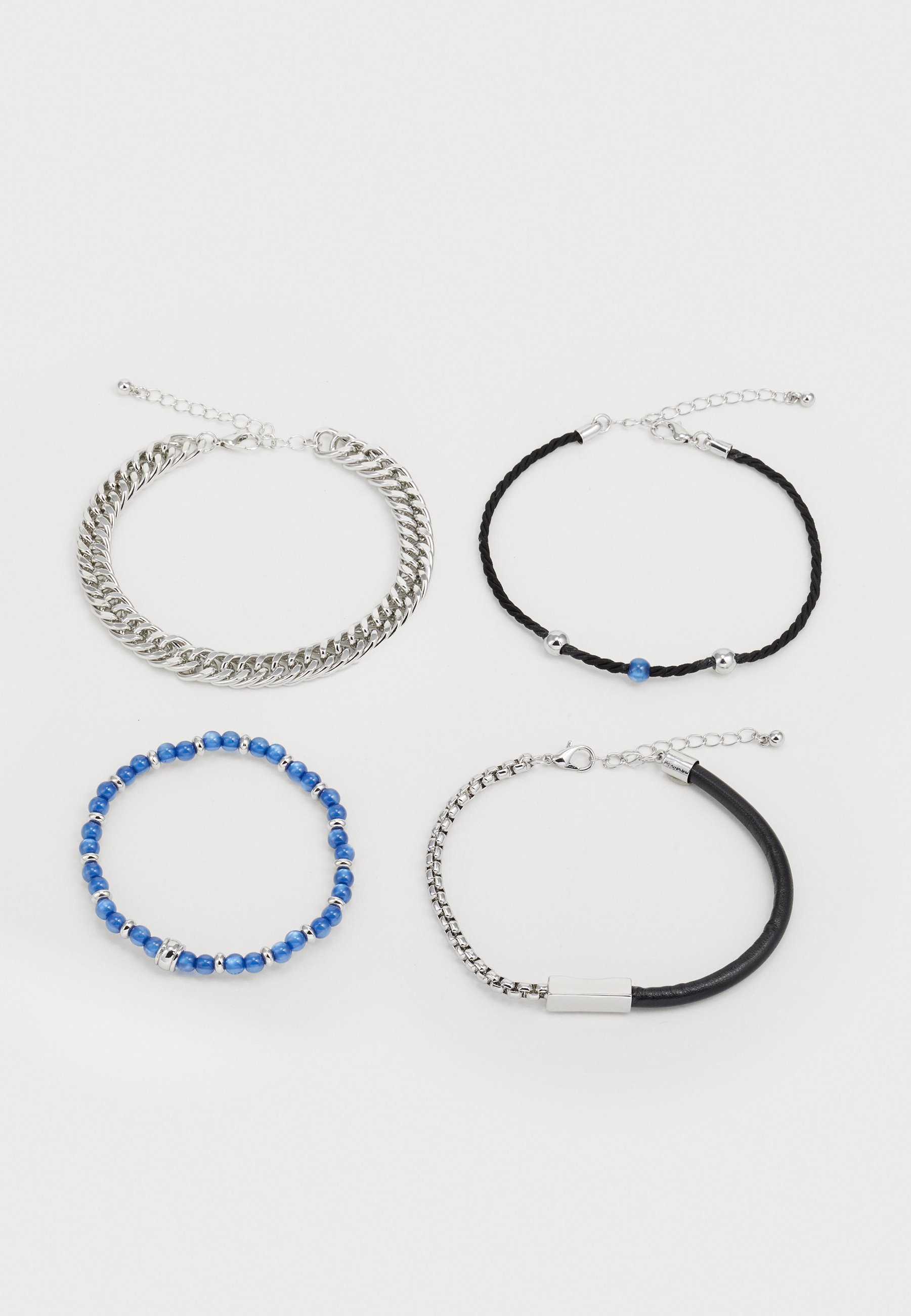 Pier One 4-pack - Armband - zilverkleurig