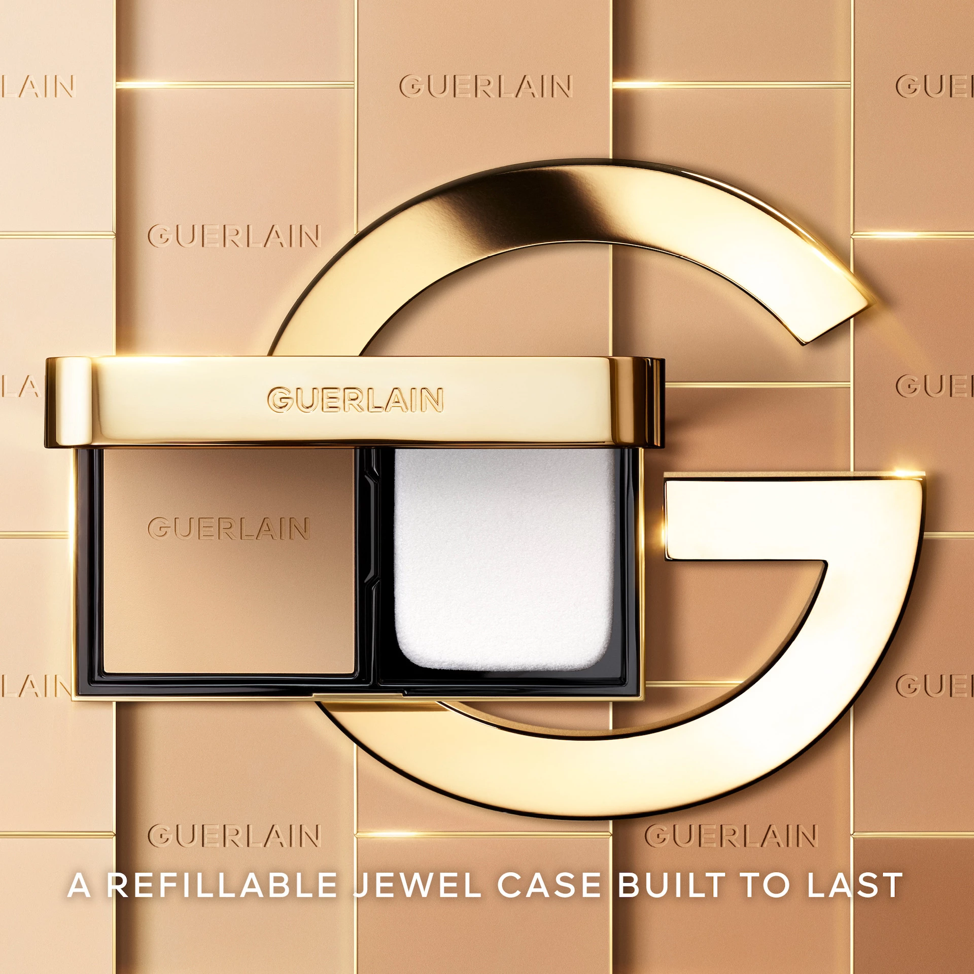 Parure Gold kompaktni puder, zamjena za kožu 0N - GUERLAIN