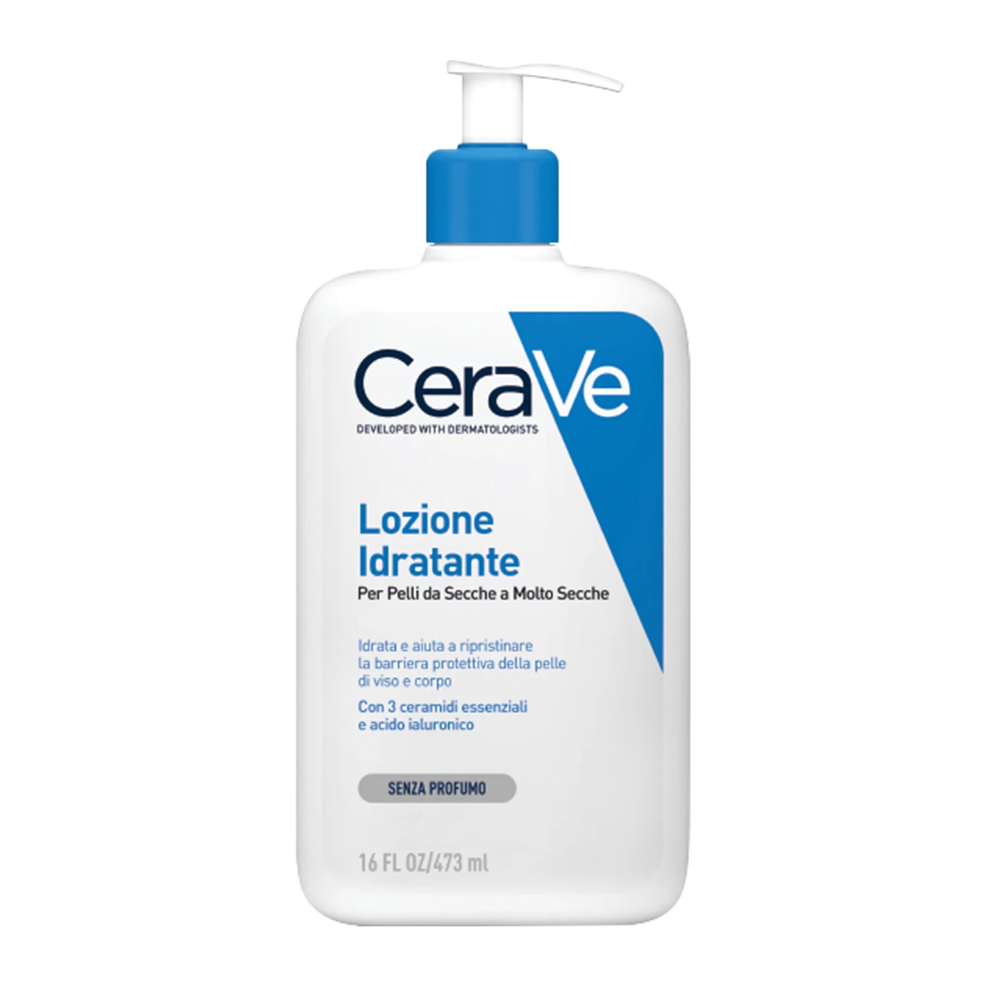 CERAVE Loção Hidratante Corporal Cerave 473 ml Para pele seca e muito seca