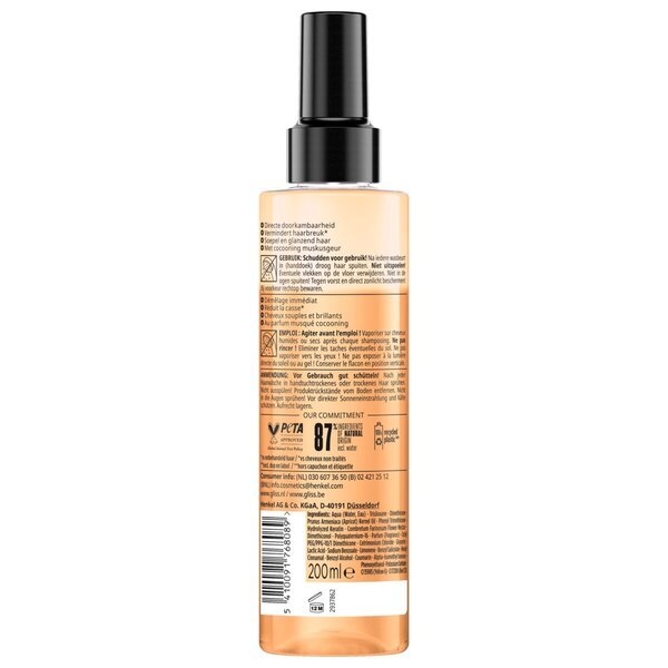 Gliss Total Repair anti-klitsprej<br>200ml