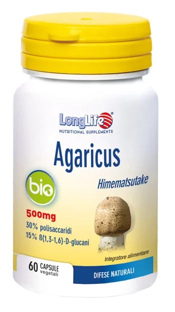LONG LIFE Longlife Agaricus Bio 60 Kapseln Immunsystem
