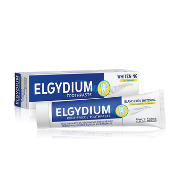 Elgydium Cool Lemon bělicí zubní pasta 75 ml