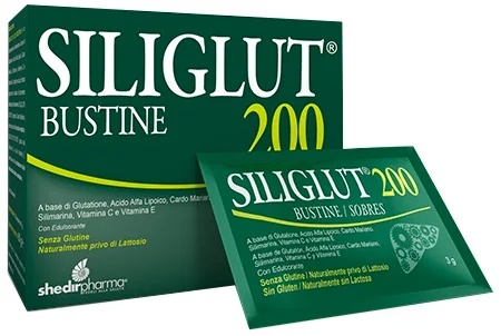 SHEDIR Siliglut 200 Voedingssupplement voor de lever 20 zakjes Levergezondheid