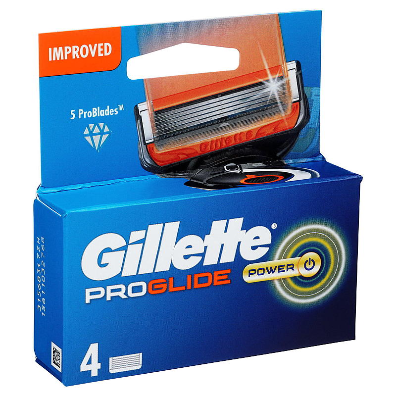 Gillette Proglide Power Klingen, 4er-Pack
