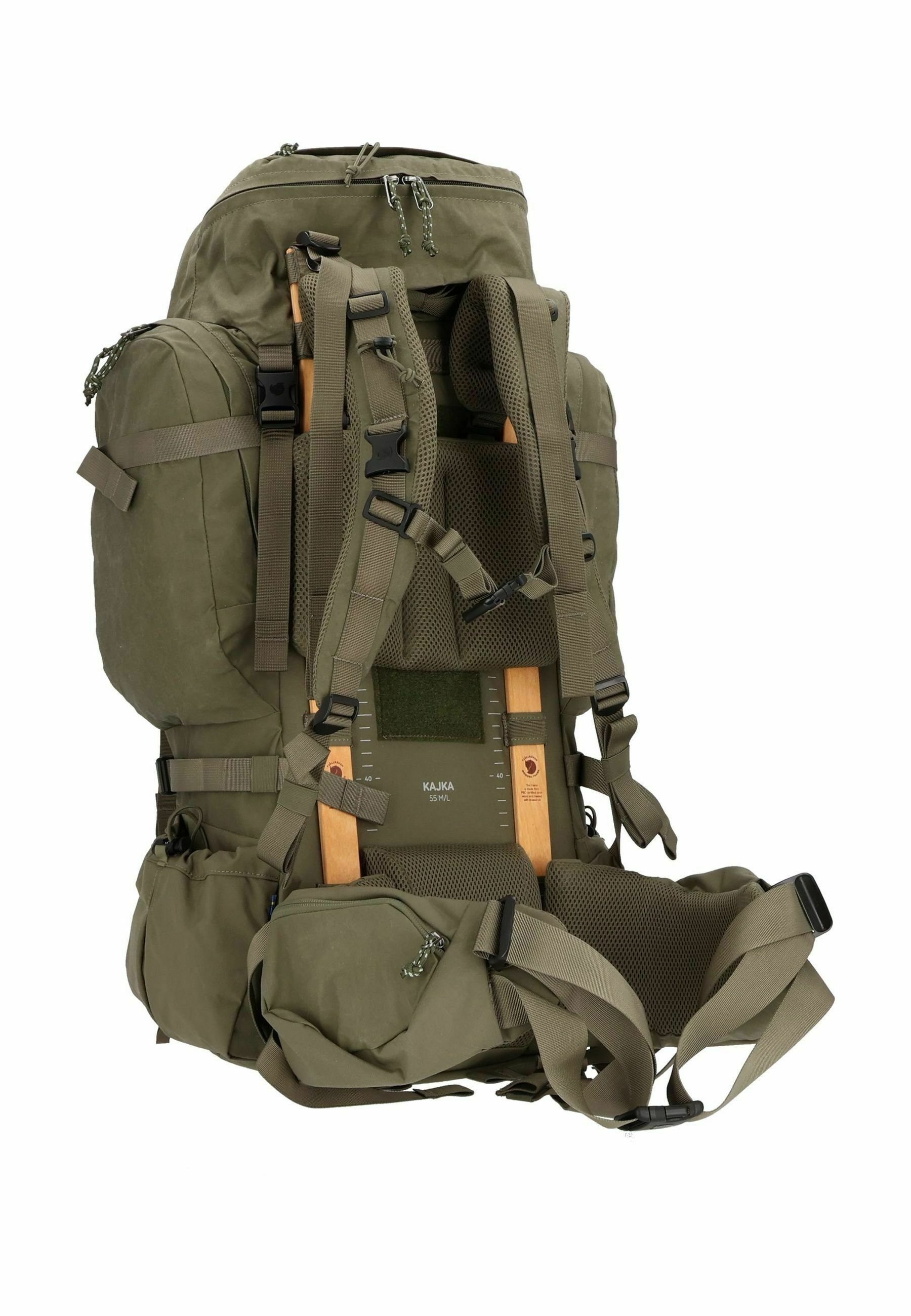 Fjällräven KAJKA 55 M/L UNISEX - Zaino da trekking - verde