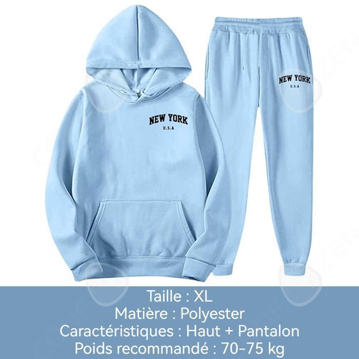 Chándal para hombre talla XL. Ropa deportiva holgada y cómoda, elegante e ideal para actividades deportivas.