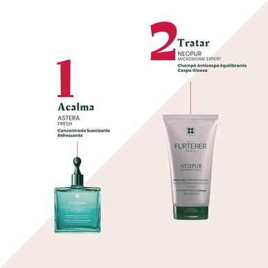 René Furterer Neopur šampon proti lupům, vyrovnávací šampon proti lupům, mastná pleť 150 ml 150 ml