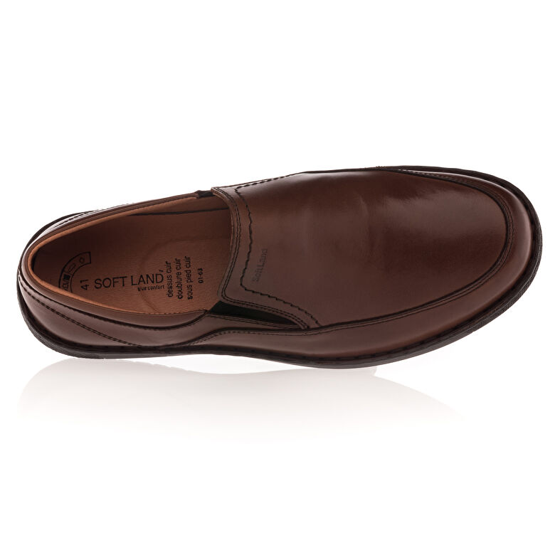 Brune komfortsko for menn