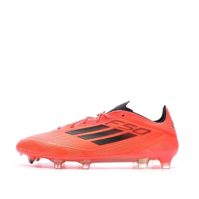 Botas de fútbol Adidas F50 Elite para hombre, color rojo.