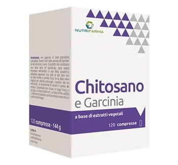 NUTRIFARMA Chitosan Garcinia 120Cpr