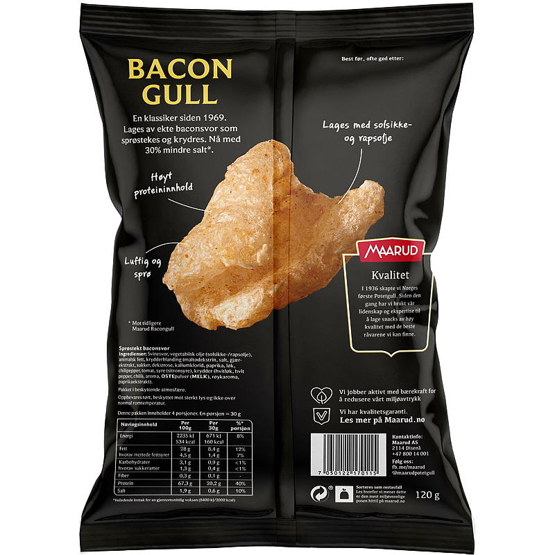 Maardus Bacon Måge 120 g Maardus