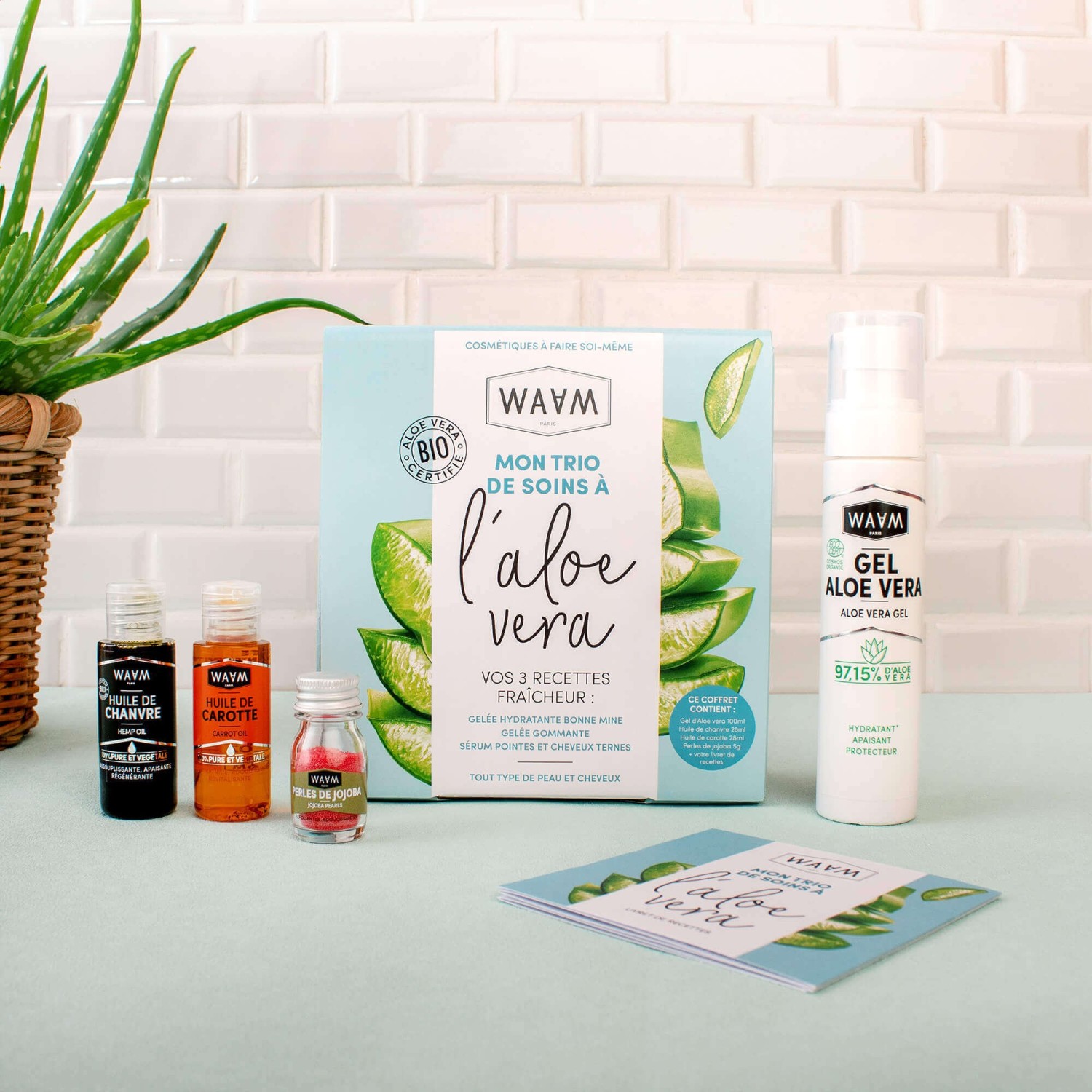 Waam MON TRIO DE SOINS A L'ALOE VERA