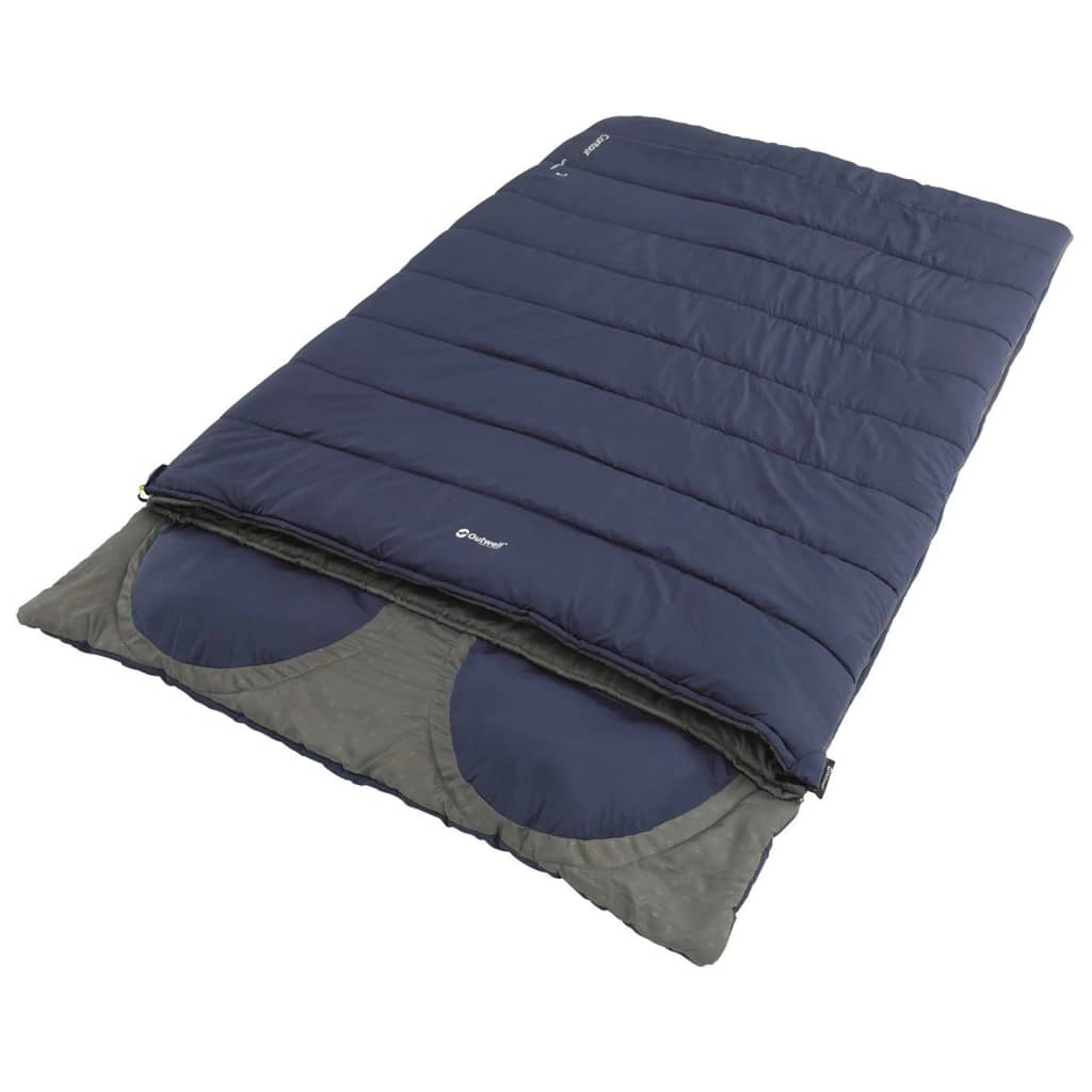 Outwell Saco De Dormir Para 2 Personas Contour Lux Azul Imperial