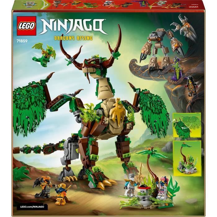 LEGO NINJAGO 71859 The Dragon of Life - Construction Toy for Boys or Girls Ages 8+