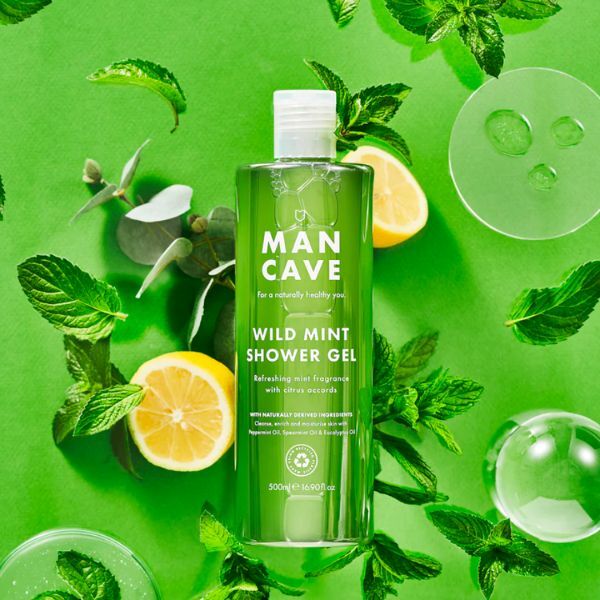 ManCave Wild Mint -suihkugeeli 500ml | Miehet | Superlääke