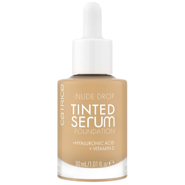 Fondotinta siero colorato Catrice Nude Drop 040N<br>30ml, visto su TikTok