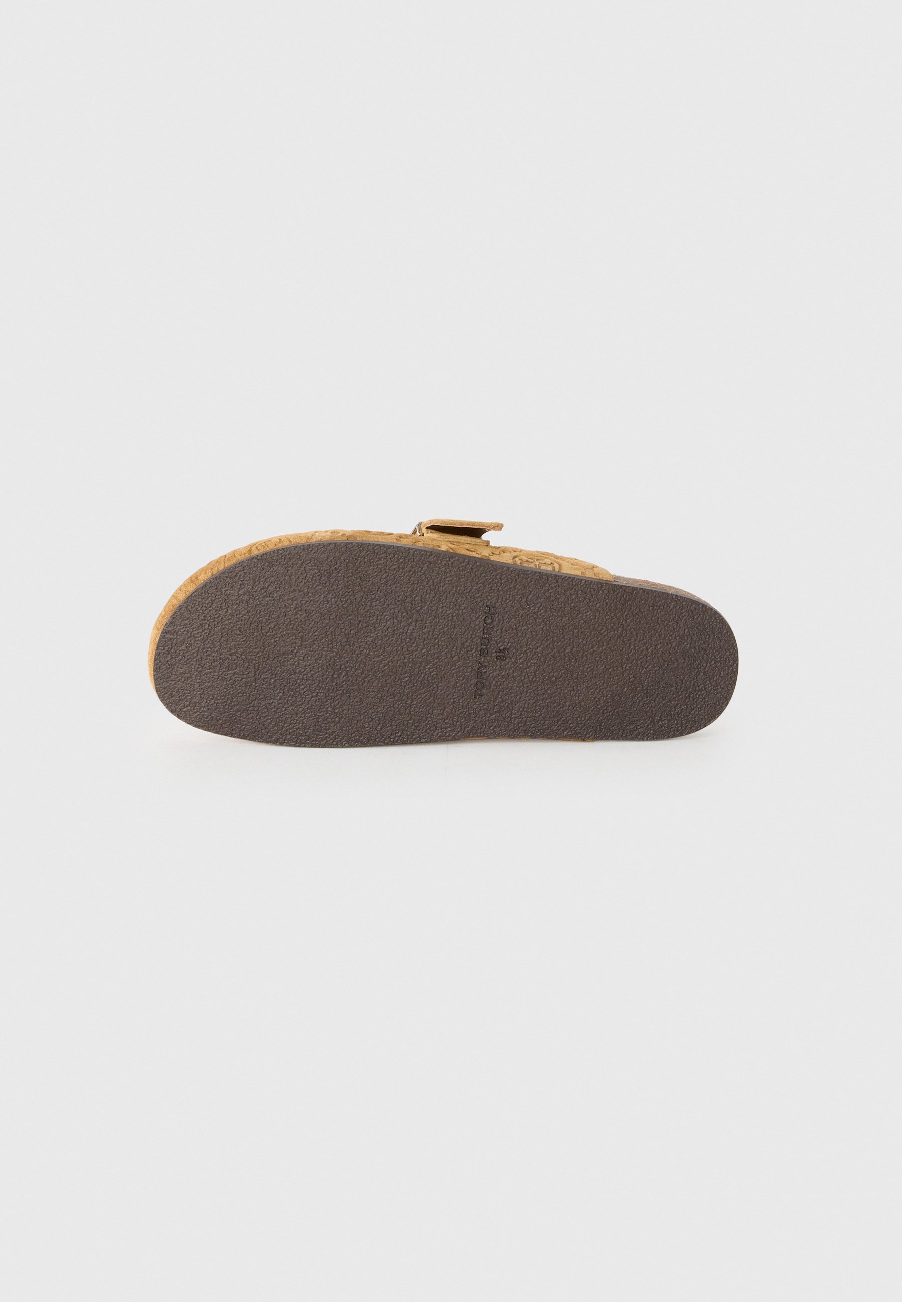 Tory Burch MELLOW - Muiltjes - goudbruin/zilverkleurig