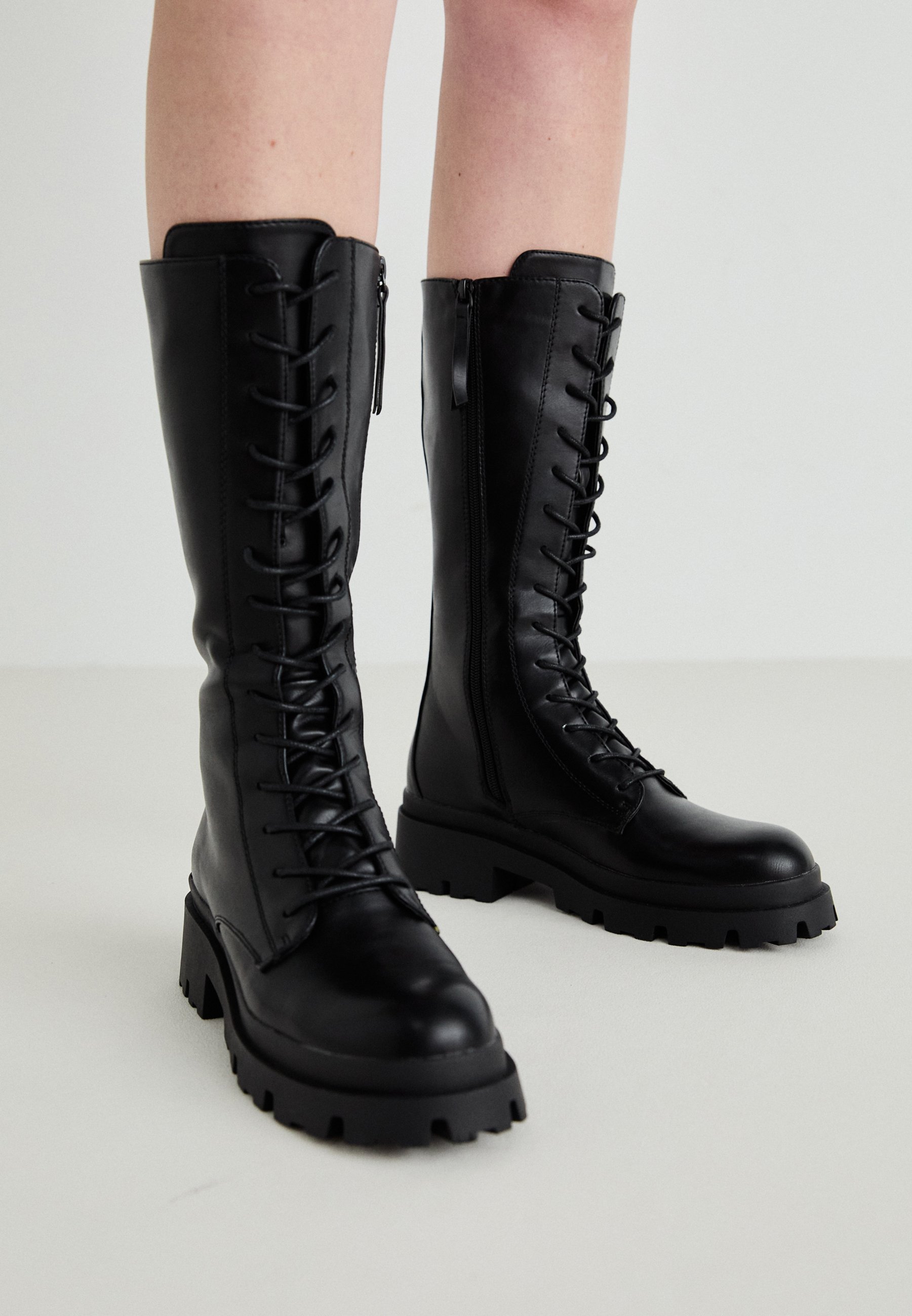 ONLY SHOES ONLDOJA - Plateau-Stiefel - schwarz