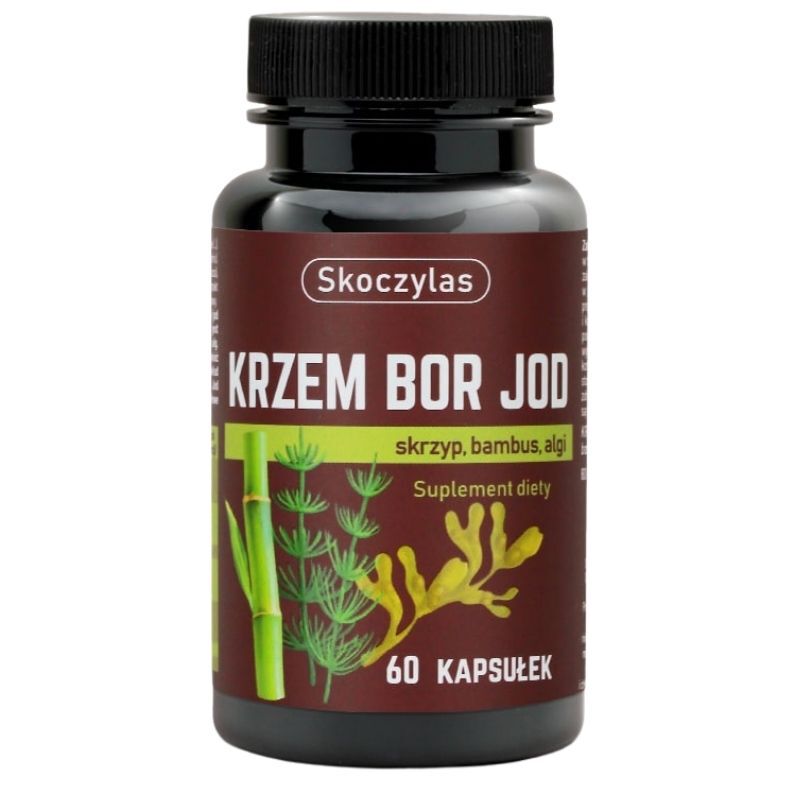 Skoczylas silicium, bore, iode