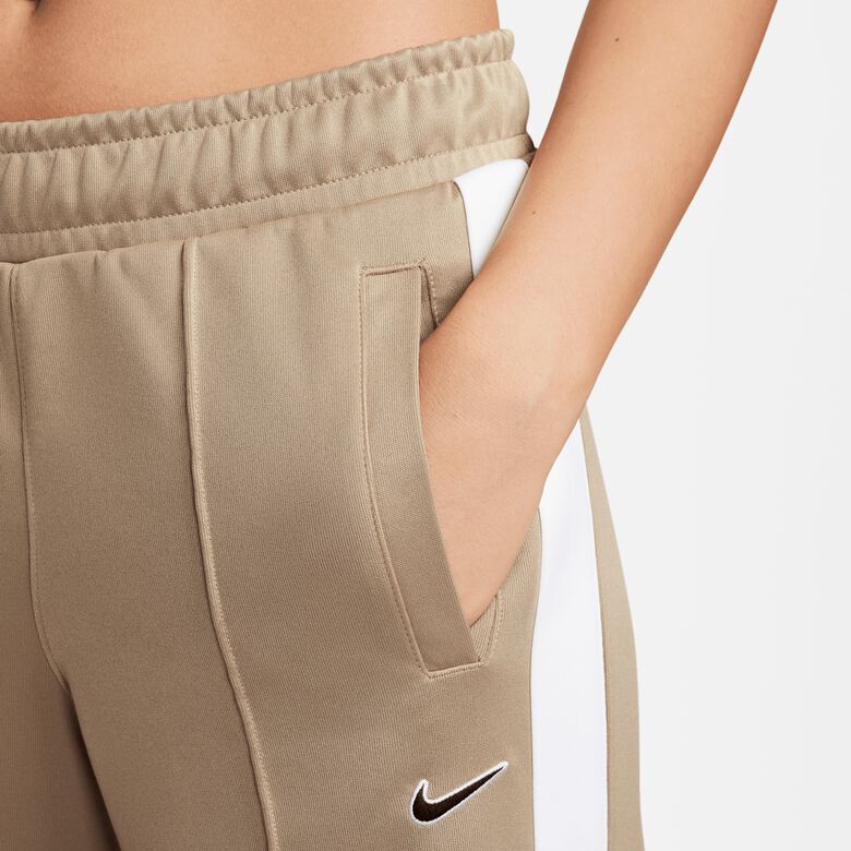 Sportieve polyester gebreide broek