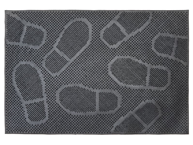 Wycieraczka Stopy gumowana 40x60 cm czarna