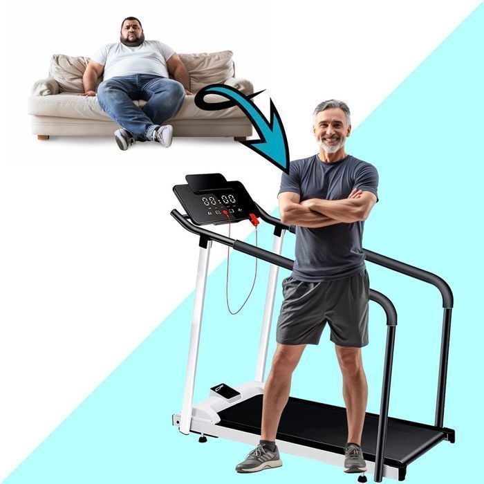 Treadmill - S100 Senior - Foldable - Quiet - Ideal for seniors and rehabilitation