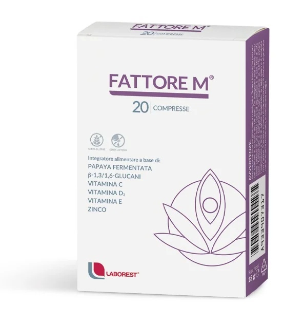 LABOREST Factor M 20 maagsapresistente tabletten. Antioxidant supplement voor het immuunsysteem.