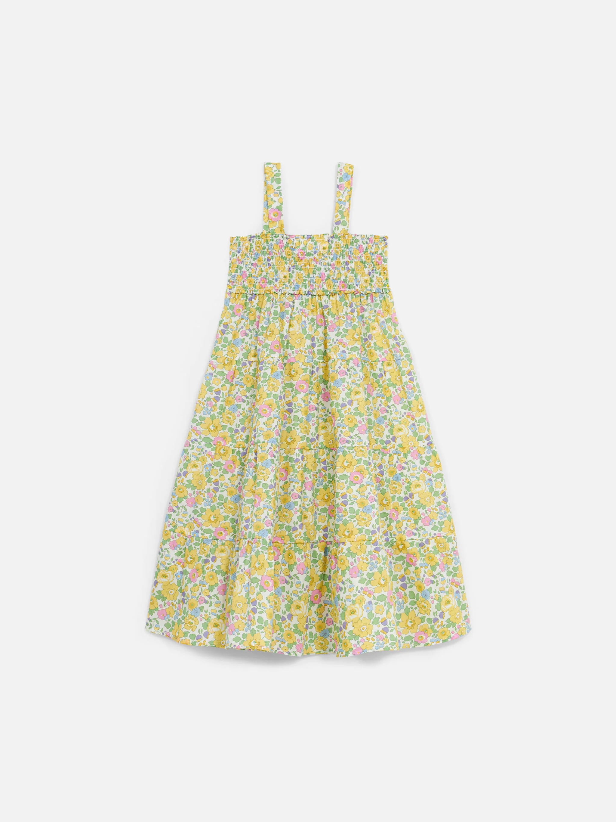 Abito da bambina in cotone Jemine Jr con stampa Betsy | REALIZZATO CON