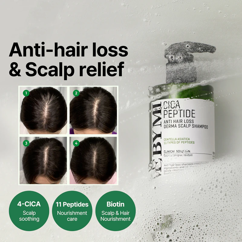 Some By Mi Cica Peptide Derma Scalp Shampoo – ein stärkendes Shampoo gegen Haarausfall mit beruhigender Wirkung