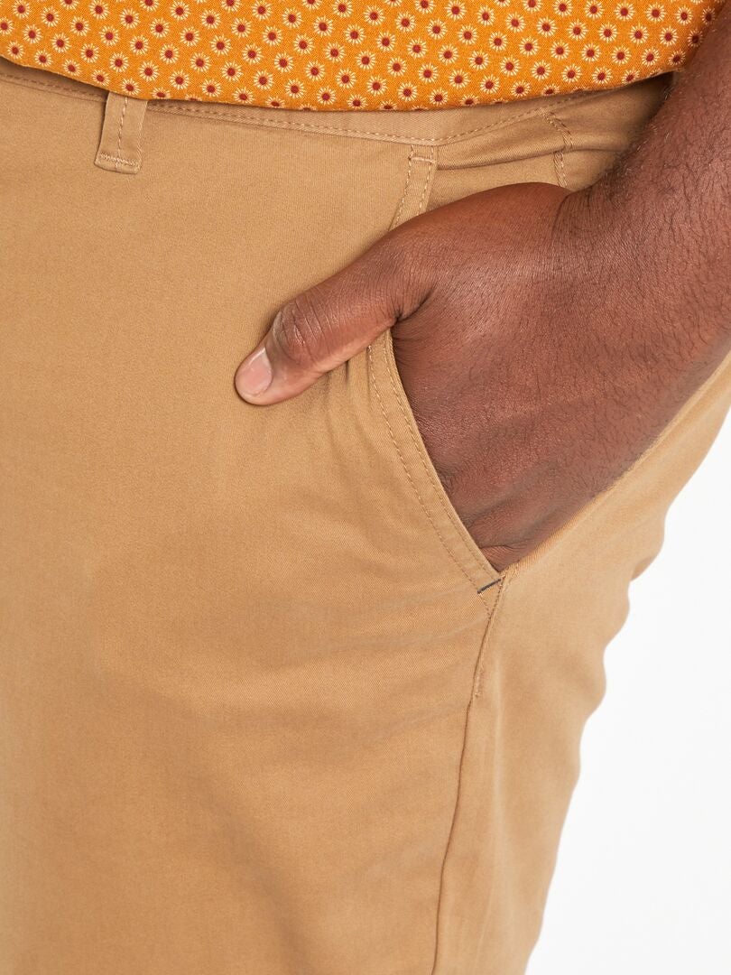Calça Chino Slim L30 - Marrom