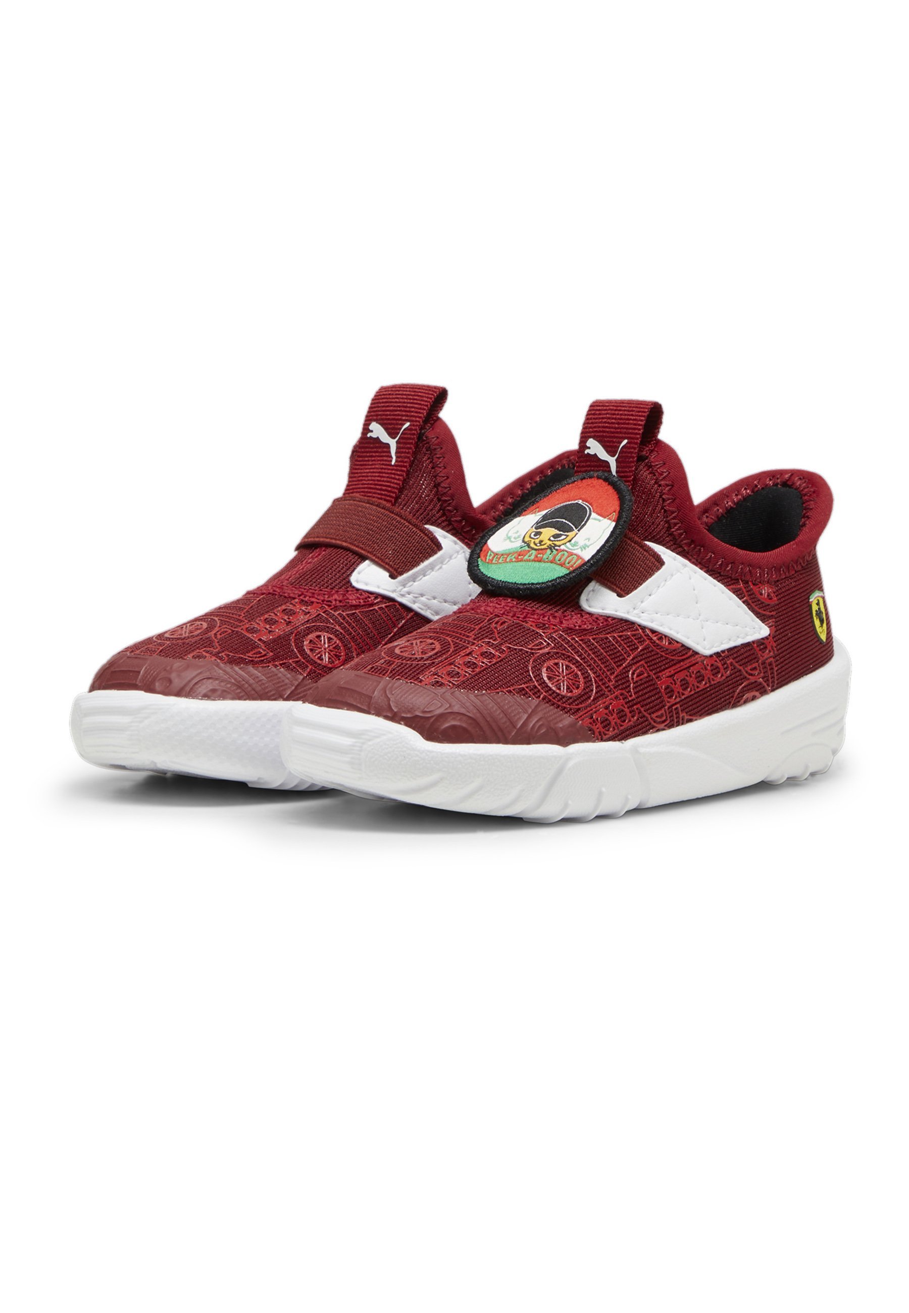 Puma SLIPKART - Slip-ons - intense red rosso corsa