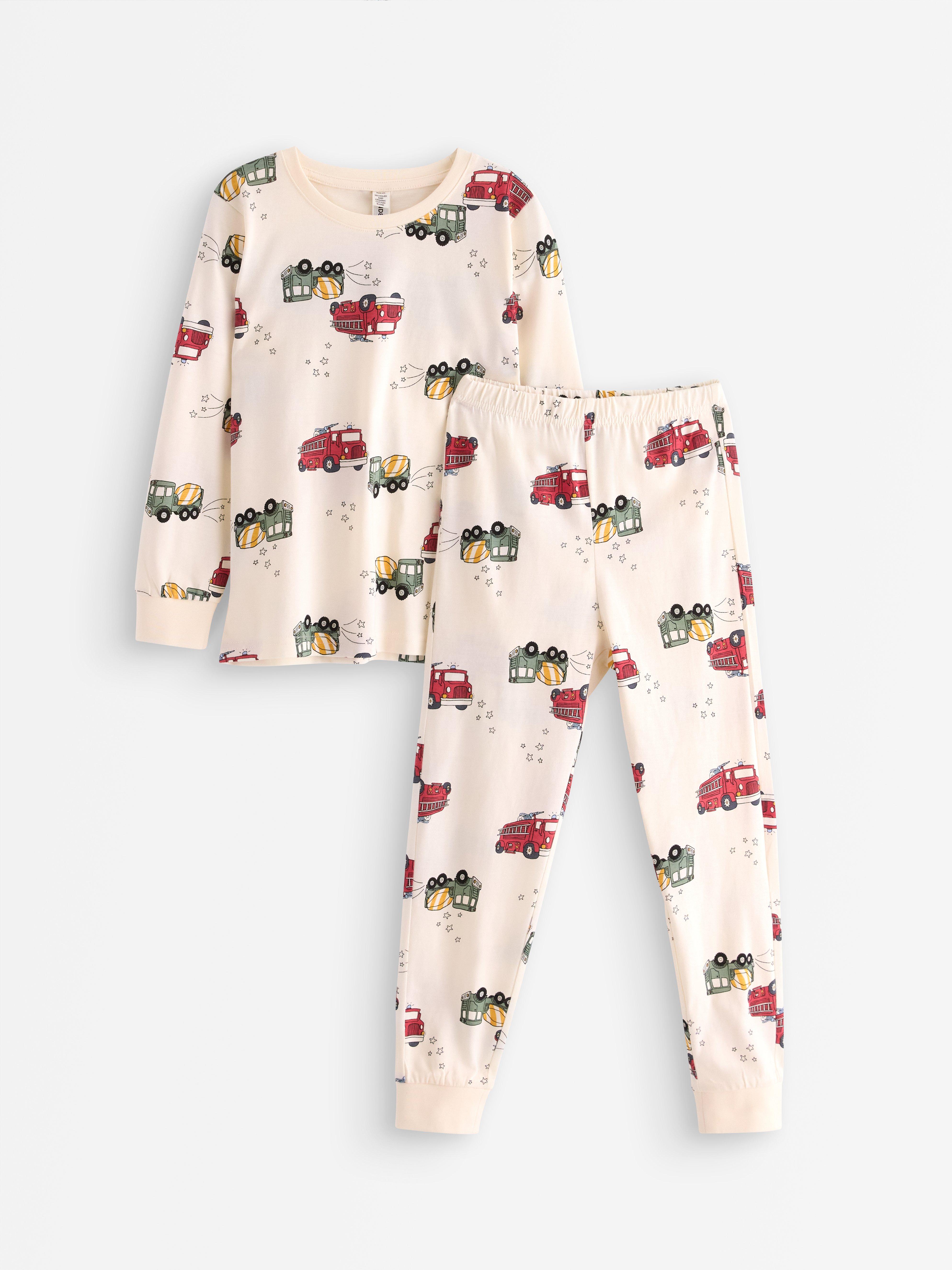 Pijamaset alb