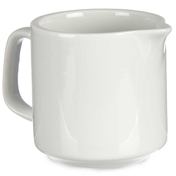 Porcelanowy mlecznik z uchem, 100 ml