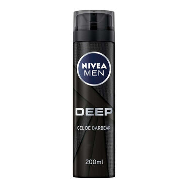 Nivea Men mélyborotválkozási gél faszénfeketével 200 ml
