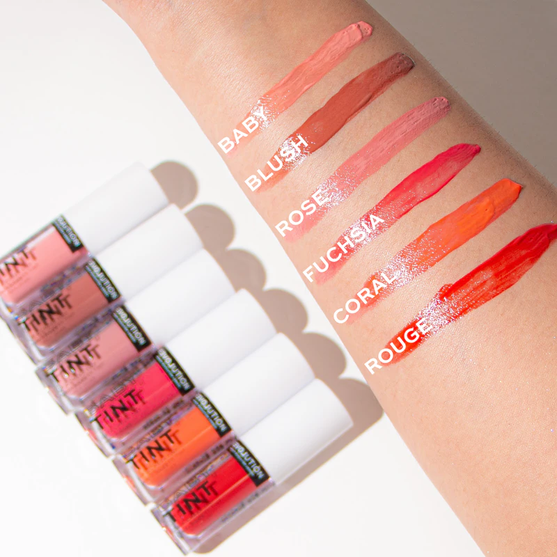 Revolution Relove Baby Tint vloeibare blush en lipgloss