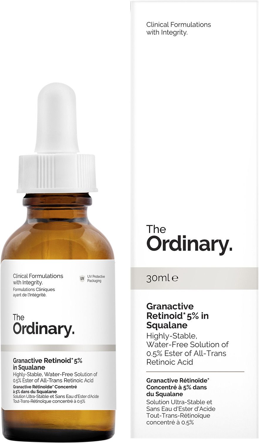 Granactive Retinoid 5% skvalene Raukšles ir senėjimą stabdantys kremai